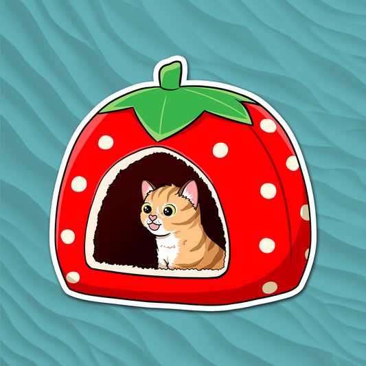 Crank's Strawberry - Sticker